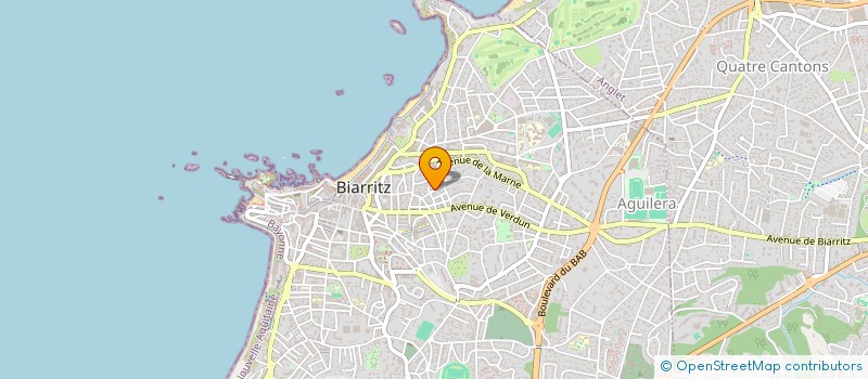 localisation de l'entreprise MONSIEUR STEPHANE LEGUAY à BIARRITZ