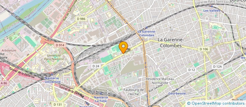 localisation de l'entreprise MONSIEUR STEPHANE LEITE à LA GARENNE-COLOMBES