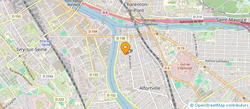localisation de l'entreprise MONSIEUR STEPHANE LELOUP  ALFORTVILLE