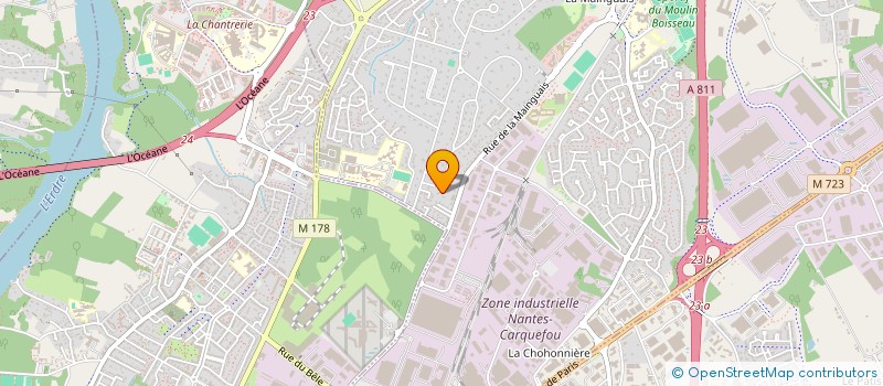 localisation de l'entreprise MONSIEUR STEPHANE LEMAIRE à CARQUEFOU