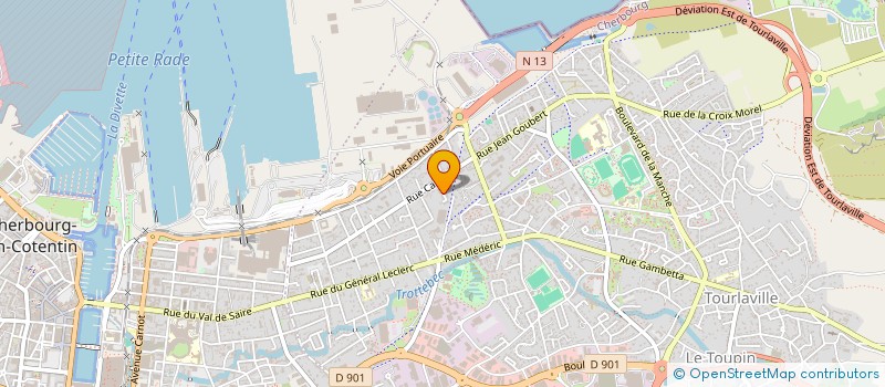 localisation de l'entreprise MONSIEUR STEPHANE LEMAITRE  CHERBOURG-EN-COTENTIN