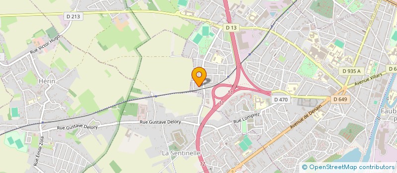 localisation de l'entreprise MONSIEUR STEPHANE LEMAITRE à VALENCIENNES