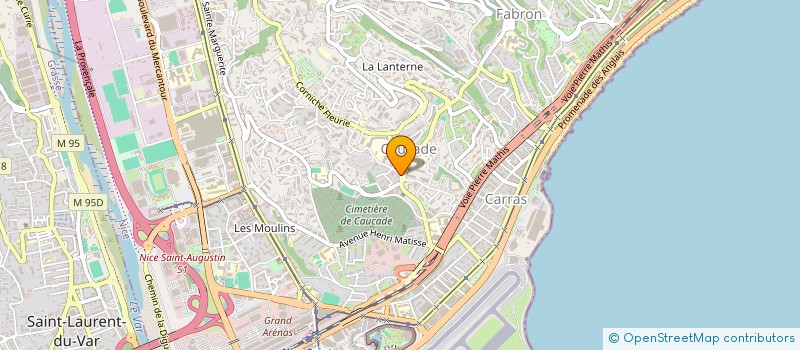 localisation de l'entreprise MONSIEUR STEPHANE LEMAN à NICE
