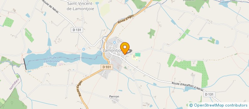 localisation de l'entreprise MONSIEUR STEPHANE LEMARCHAND  LAMONTJOIE