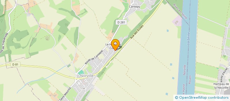 localisation de l'entreprise MONSIEUR STEPHANE LEMARCHAND  NORVILLE