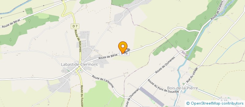 localisation de l'entreprise MONSIEUR STEPHANE LEMASSON  LABASTIDE-CLERMONT