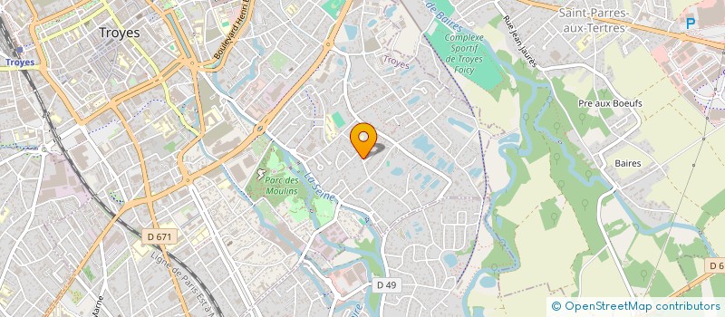 localisation de l'entreprise MONSIEUR STEPHANE LEMISTRE  TROYES