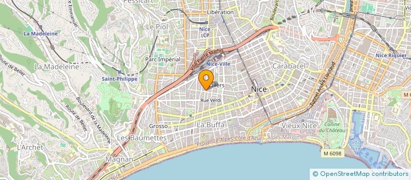 localisation de l'entreprise MONSIEUR STEPHANE LEMOIGNE à NICE