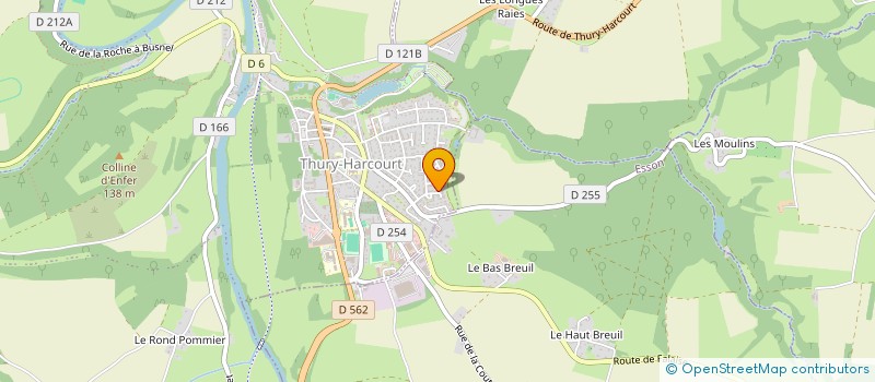 localisation de l'entreprise MONSIEUR STEPHANE LEMOINE  THURY-HARCOURT-LE-HOM