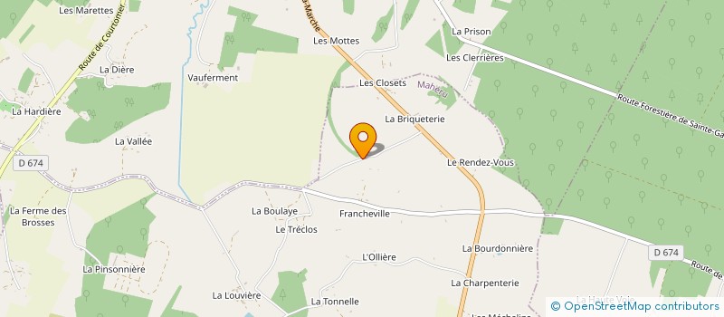 localisation de l'entreprise MONSIEUR STEPHANE LEMOINE à MAHERU