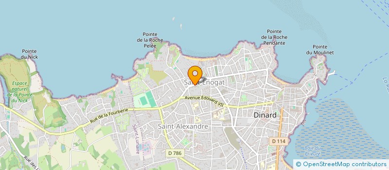 localisation de l'entreprise MONSIEUR STEPHANE LEMOINE  DINARD