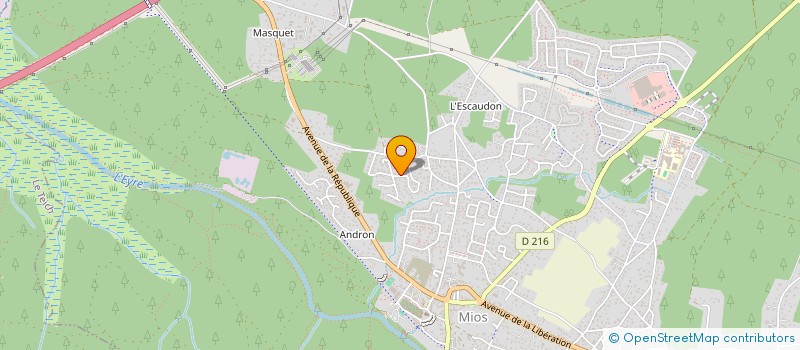 localisation de l'entreprise MONSIEUR STEPHANE LEMORT  MIOS