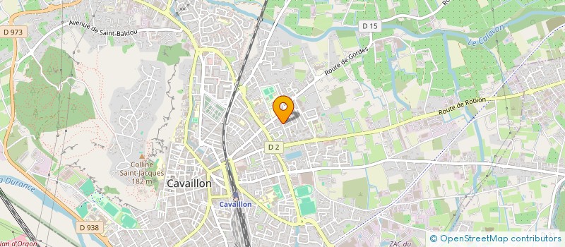 localisation de l'entreprise MONSIEUR STEPHANE LENUD  CAVAILLON