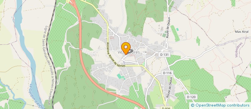 localisation de l'entreprise MONSIEUR STEPHANE LEON  VEZENOBRES