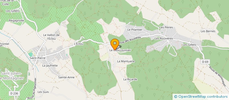 localisation de l'entreprise MONSIEUR STEPHANE LEONELLI  SAINT-JULIEN