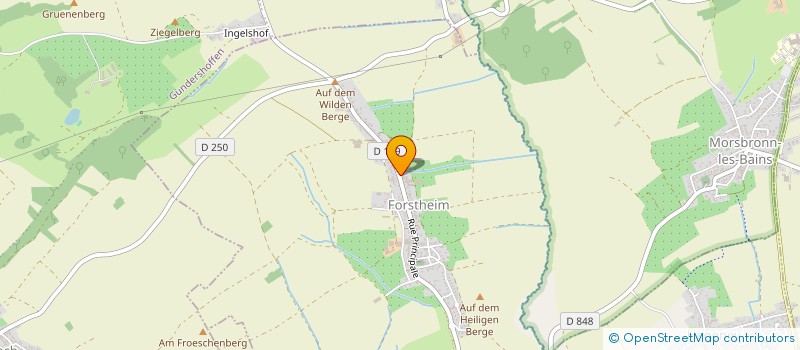 localisation de l'entreprise MONSIEUR STEPHANE LEONHARD  MIETESHEIM