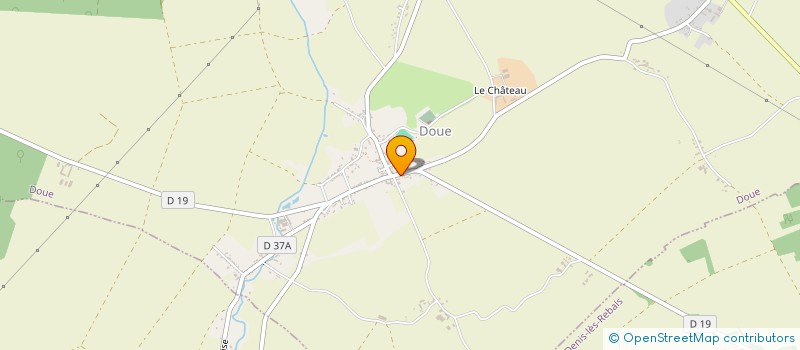 localisation de l'entreprise MONSIEUR STEPHANE LEPAGE  DOUE