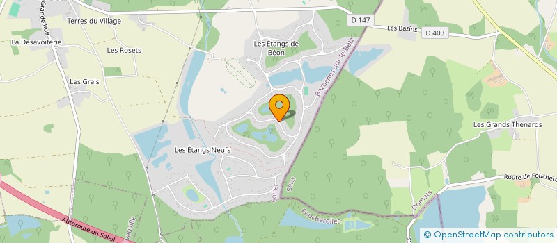 localisation de l'entreprise MONSIEUR STEPHANE LEPAGE à BAZOCHES-SUR-LE-BETZ