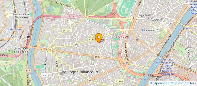 localisation de l'entreprise MONSIEUR STEPHANE LEPINAY à BOULOGNE-BILLANCOURT