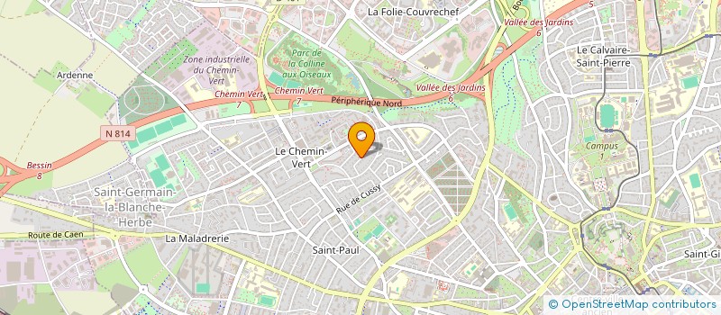 localisation de l'entreprise MONSIEUR STEPHANE LEPOLARD à CAEN