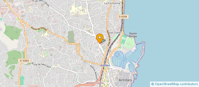 localisation de l'entreprise MONSIEUR STEPHANE LERDA à ANTIBES