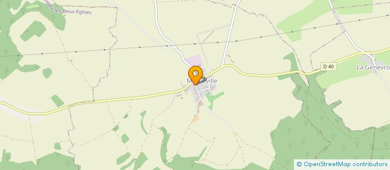 localisation de l'entreprise MONSIEUR STEPHANE LEROUX  MARBEVILLE