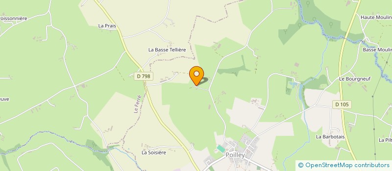 localisation de l'entreprise MONSIEUR STEPHANE LEROUX  POILLEY