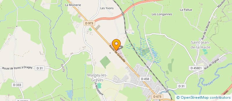 localisation de l'entreprise MONSIEUR STEPHANE LEROUX  MARCEY-LES-GREVES