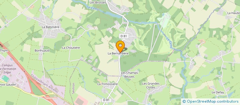 localisation de l'entreprise MONSIEUR STEPHANE LEROUX  VIGNEUX-DE-BRETAGNE