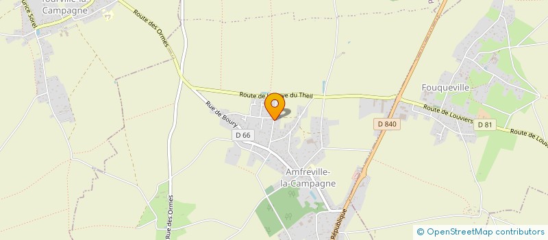 localisation de l'entreprise MONSIEUR STEPHANE LEROUX  AMFREVILLE-SAINT-AMAND