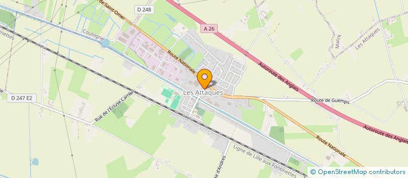 localisation de l'entreprise MONSIEUR STEPHANE LEROY  LES ATTAQUES