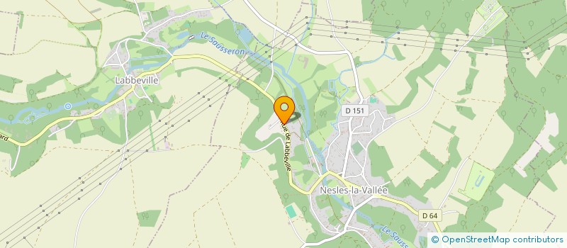 localisation de l'entreprise MONSIEUR STEPHANE LEROY  NESLES-LA-VALLEE