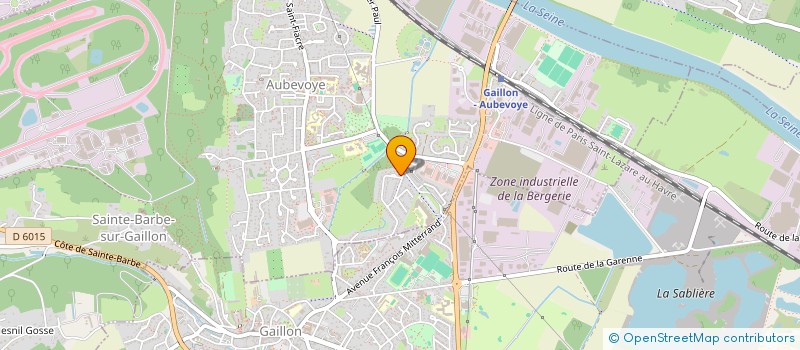 localisation de l'entreprise MONSIEUR STEPHANE LEROY  LE VAL D'HAZEY