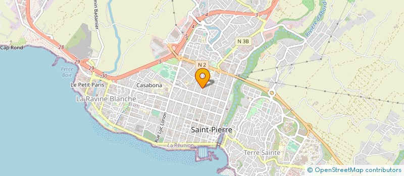 localisation de l'entreprise MONSIEUR STEPHANE LESAGE à SAINT-PIERRE