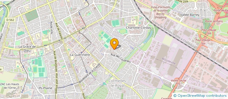 localisation de l'entreprise MONSIEUR STEPHANE LESOMPTIER  CORMELLES-LE-ROYAL