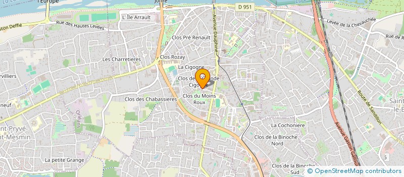 localisation de l'entreprise MONSIEUR STEPHANE LESPAGNOL à ORLEANS
