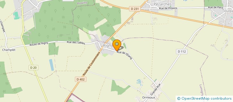 localisation de l'entreprise MONSIEUR STEPHANE LEVAILLANT à LUMIGNY-NESLES-ORMEAUX