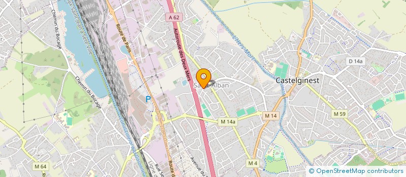 localisation de l'entreprise MONSIEUR STEPHANE LEVEQUE  SAINT-ALBAN