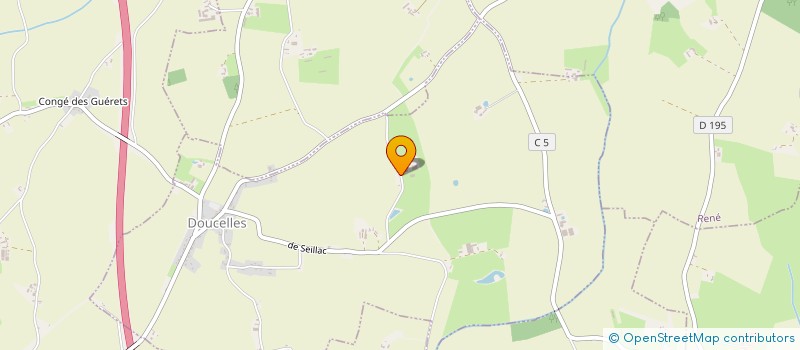 localisation de l'entreprise MONSIEUR STEPHANE LEVIEUGE  SEGRIE