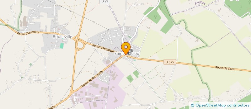 localisation de l'entreprise MONSIEUR STEPHANE LEVILLAIN  SAINT-MACLOU