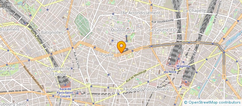 localisation de l'entreprise MONSIEUR STEPHANE LEVINE  PARIS 18