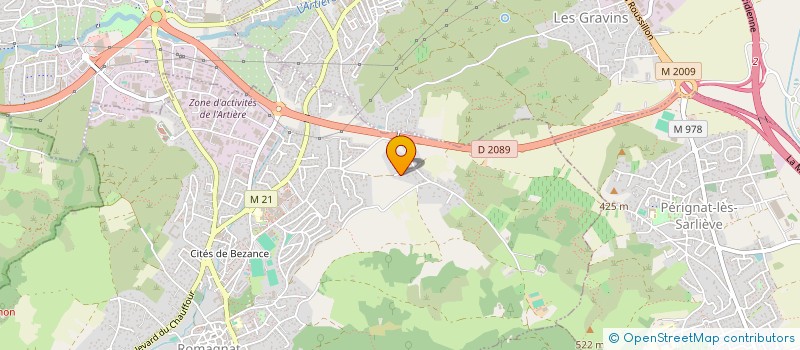 localisation de l'entreprise MONSIEUR STEPHANE LEVY  PERIGNAT-LES-SARLIEVE