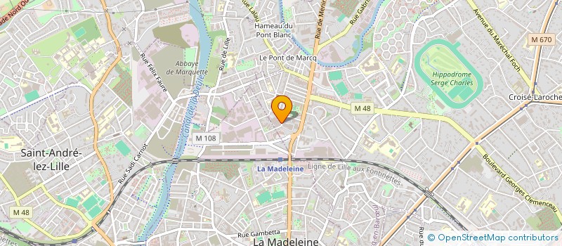 localisation de l'entreprise MONSIEUR STEPHANE LEVY à MARCQ-EN-BARŒUL