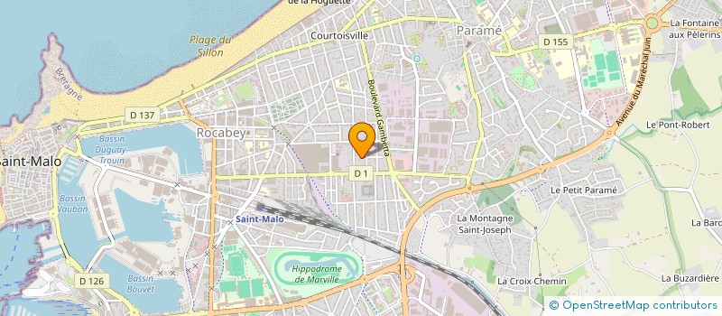 localisation de l'entreprise MONSIEUR STEPHANE LEZENES  SAINT-MALO