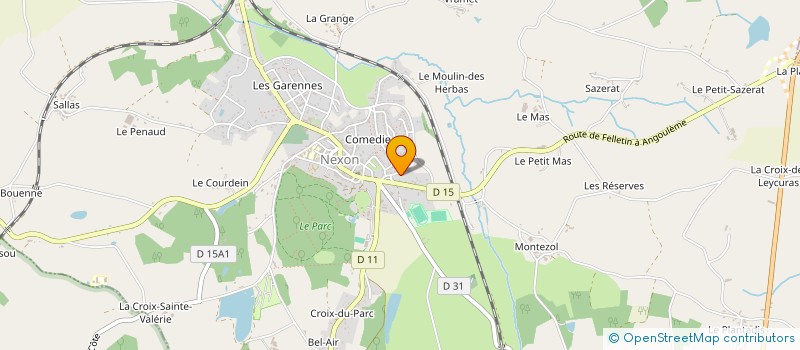 localisation de l'entreprise MONSIEUR STEPHANE LHOMME à NEXON