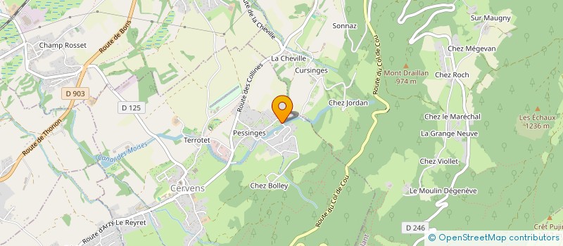 localisation de l'entreprise MONSIEUR STEPHANE LHUILE  PERRIGNIER