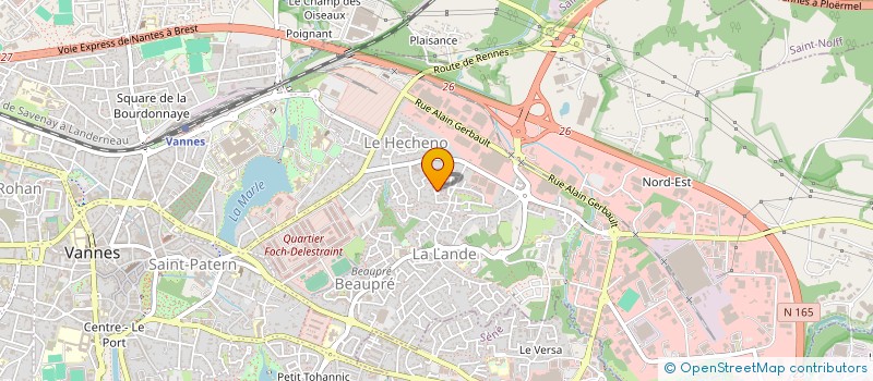 localisation de l'entreprise MONSIEUR STEPHANE LIEBMANN à VANNES