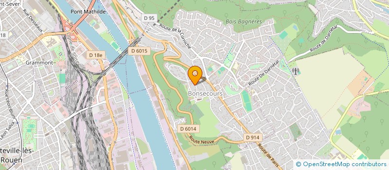 localisation de l'entreprise MONSIEUR STEPHANE LIEUGARD  BONSECOURS