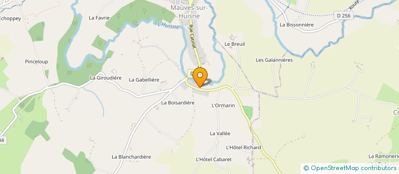 localisation de l'entreprise MONSIEUR STEPHANE LIGNIER à MAUVES-SUR-HUISNE