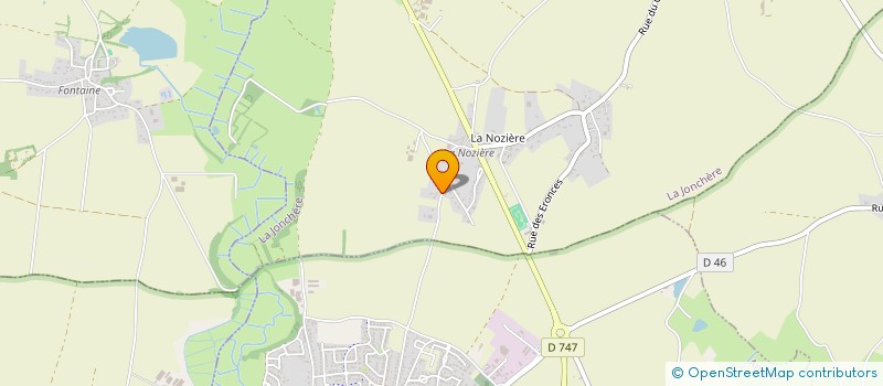 localisation de l'entreprise MONSIEUR STEPHANE LIMERETZ  LA JONCHERE